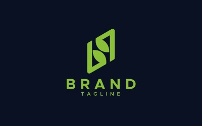 bq brev löv Logotyp designmall