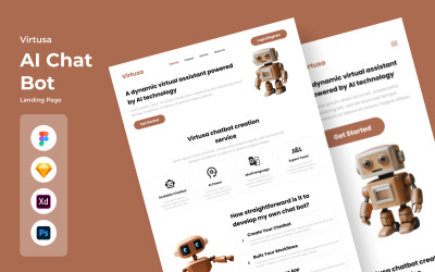 Virtusa - Ai Chat Bot-bestemmingspagina V1