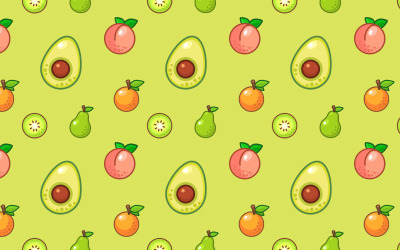 Protagonista il modello senza cuciture di avocado