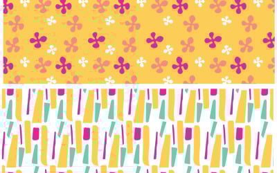 Zomer naadloze patronen ontwerp