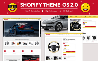 Autoigo – Autóipari autók és alkatrészek Autószerszám Többcélú Shopify 2.0 reszponzív téma