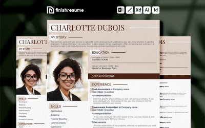 Cost accountant Resume Template | Finish Resume