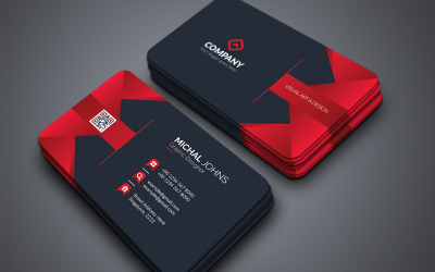 Professional Business card - Corporate Identity Template 01