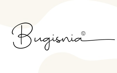 Bugisnia - Police de signature propre