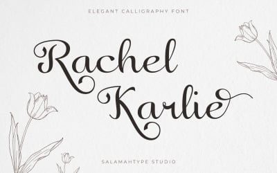 Rachel Karlie - Декоративный шрифт