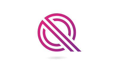 Litera Q Logo wektor szablon ilustracja projekt V5