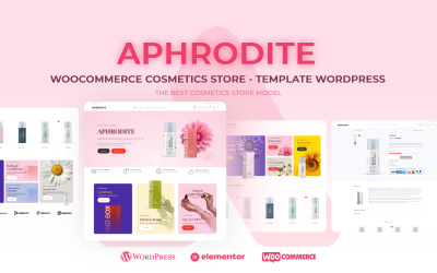 Afrodita WooCommerce Tienda de cosméticos WordPress