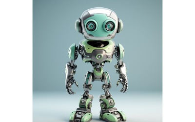 Anthropomorphic Female robot futuristic techno Cyberpunk 68