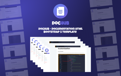 DocHub - Documentatie HTML Bootstrap 5-sjabloon