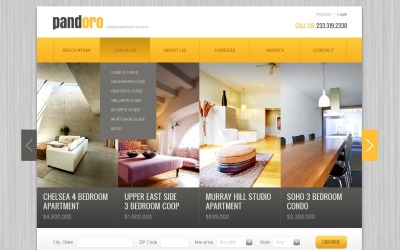 Real Estate Agency Drupal Template #42047
