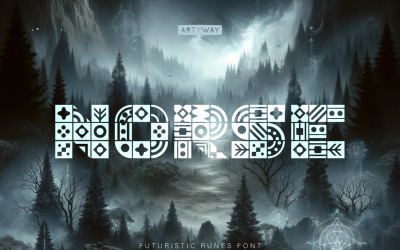 Norse Ancient Font, skandinavisk runstil