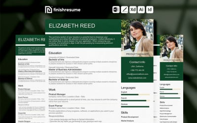 Product manager Resume Template | Finish Resume