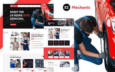 EZ-Mechanic : faites avancer votre entreprise de réparation automobile avec WordPress