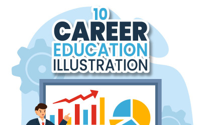 10 Kariérní Vzdělávání Ilustrace