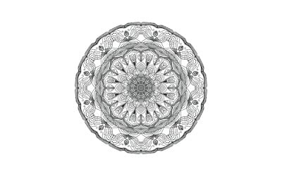 Mandala Nirmana Graphic Illustration