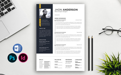 Szablon CV i list motywacyjny | MS Word