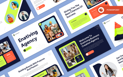 Enativing - Creative Agency PowerPoint-mall