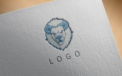 Logo Buffalo Vector 4-0116-23