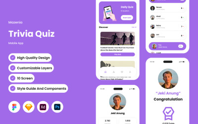 Mazenia – aplikacja mobilna Ciekawostki Quiz