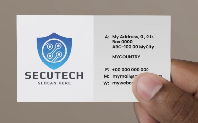 Pro Secure Shield Tech-logotyp