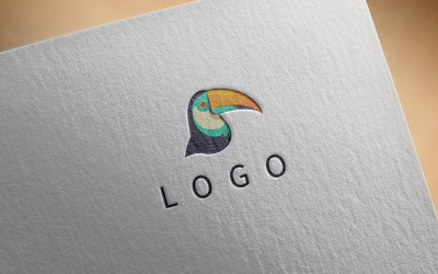 Vector de logotipo de pájaro 16-0346-23