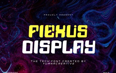 Fiexus - 技术显示字体
