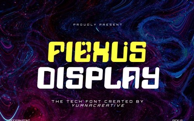 Fiexus - Tech Display-lettertype