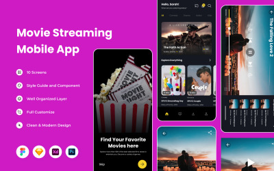 Kanopy - aplicativo móvel de streaming de filmes