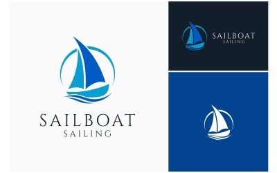 Sailboat Cruise óceán logója