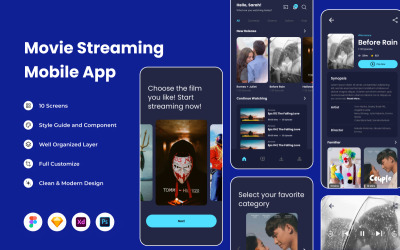 Tuba – Movie Streaming Mobile App