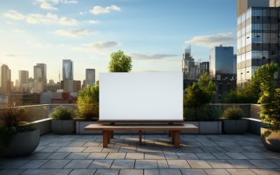 Mockup-Vorlage für Plakatwandschilder 03.