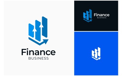 Finans Bokföring Business Logotyp