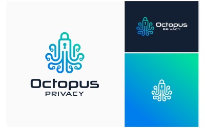 Logo della tecnologia per la privacy di Octopus