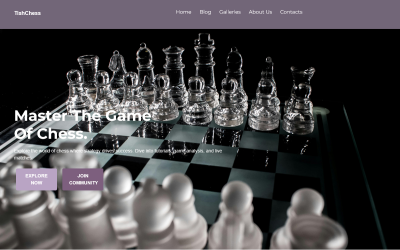 TishChess - Schack WordPress-tema