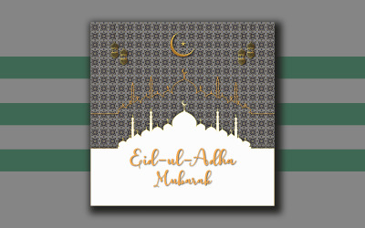 Eid al-Adha-Flyer-Design-Vorlage