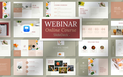 SlideDeck-Webinarkurs – Keynote-Präsentation