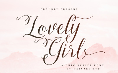 Lovely Girl A Chic Script