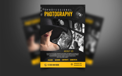 Photographer flyer Professional Photography Flyer Template Psd