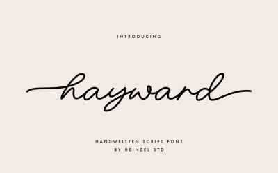 Рукописний шрифт Hayward