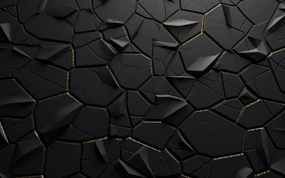 Schwarze Fliesen Wandmuster_dunkle Fliesen Wand_dunkles Fliesenmuster, abstrakte schwarze Fliesen Wand