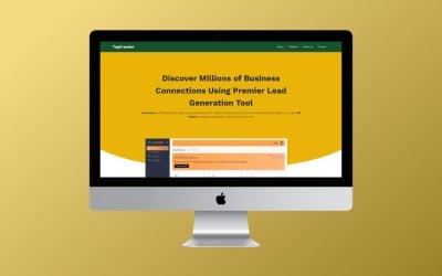 Top rastreador | Plantilla de sitio web de herramienta de generación de leads