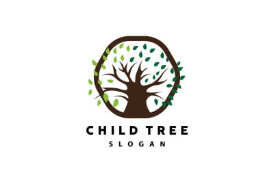 Albero Logo Life Design Parco giochi IllustrationV24
