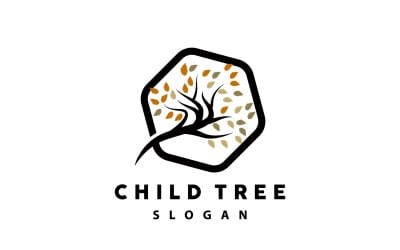 Albero Logo Life Design Parco giochi IllustrationV26