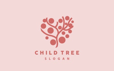 Baum-Logo, Leben, Design, Spielplatz, IllustrationV29