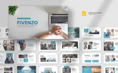 Fivenzo — szablon Prezentacji Google dotyczący doradztwa biznesowego