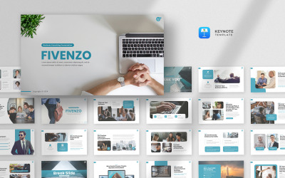 Fivenzo — szablon przemówienia w zakresie doradztwa biznesowego