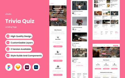 Jouzu - Trivia Quiz-bestemmingspagina V2