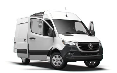 Wnętrze Mercedes Benz eSprinter L1H2 FWD HQ 2024