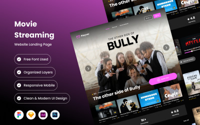 Playver - Bestemmingspagina voor filmstreaming V1