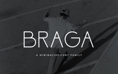 Braga Modern Sans Serif Font